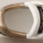 Elegant White Gold Portofino Sneakers