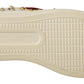 Studded Heart Leather Sneakers - Pure Elegance