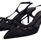 Elegant Slingback Heels in Timeless Black