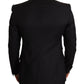 Elegant Black Slim Fit Blazer Jacket