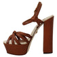 Elevate Your Style with Chic Leather Platform Sandals