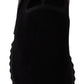 Sleek Black Low Top Sneakers
