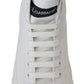 Elegant High Top Canvas Sneakers