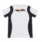 Elasticized Logo Tee in Pristine White