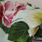Chic Round Neck Sleeveless Tank with Tropical Rose Print