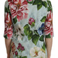 Floral Elegance Round Neck Blouse