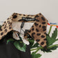 Multicolor Floral Polka Dot Leopard Print Shirt