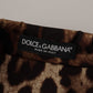 Elegant Leopard Silk Blouse