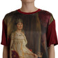 Silk Josephine Bonaparte Print Blouse