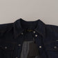 Elegant Blue Cotton Denim Shirt