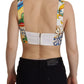 Elegant Sleeveless Corset Crop Top