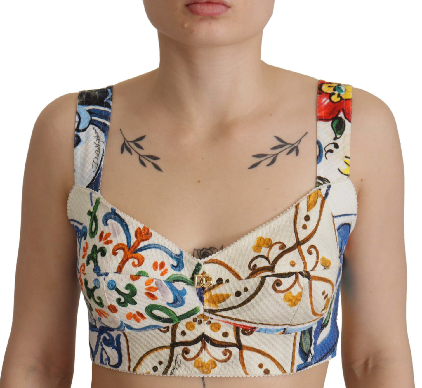 Elegant Sleeveless Corset Crop Top
