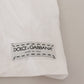 Elegant Collared Polo T-Shirt in Pristine White