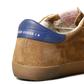 Chic Brown Suede Low-Top Sneakers