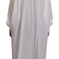 Elegant White Cotton Buttoned Shirt