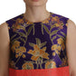 Elegant Jacquard Shift Dress