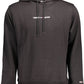 Black Cotton Men Sweater