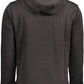 Black Cotton Men Sweater