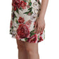Elegant Floral A-Line Mini Dress