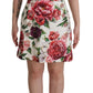 Elegant Floral A-Line Mini Dress