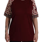 Bordeaux Jersey DG Mania Crew Neck Tee