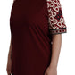 Bordeaux Jersey DG Mania Crew Neck Tee