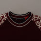 Bordeaux Jersey DG Mania Crew Neck Tee