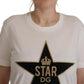 Iconic Crown Star Print Crew Neck Tee