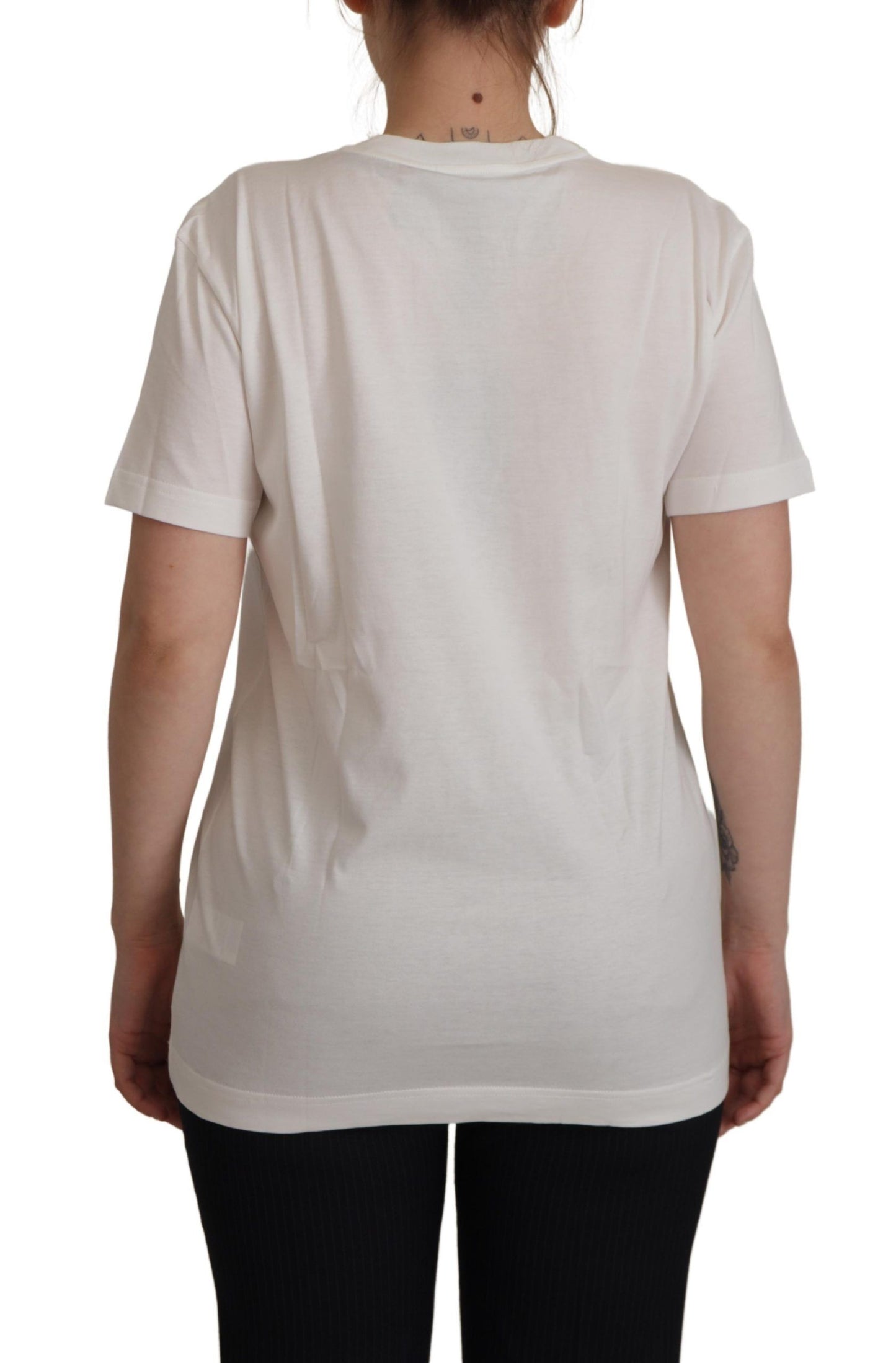 Iconic Crown Star Print Crew Neck Tee