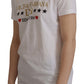 Multicolor DG Print Round Neck Tee