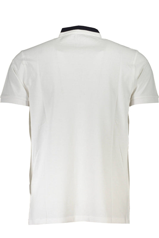 White Cotton Men T-Shirt