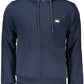 Blue Cotton Men Sweater