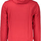 Red Cotton Men Sweater
