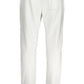 White Cotton Men Trouser