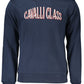 Blue Cotton Men Sweater