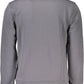 Gray Cotton Men Sweater
