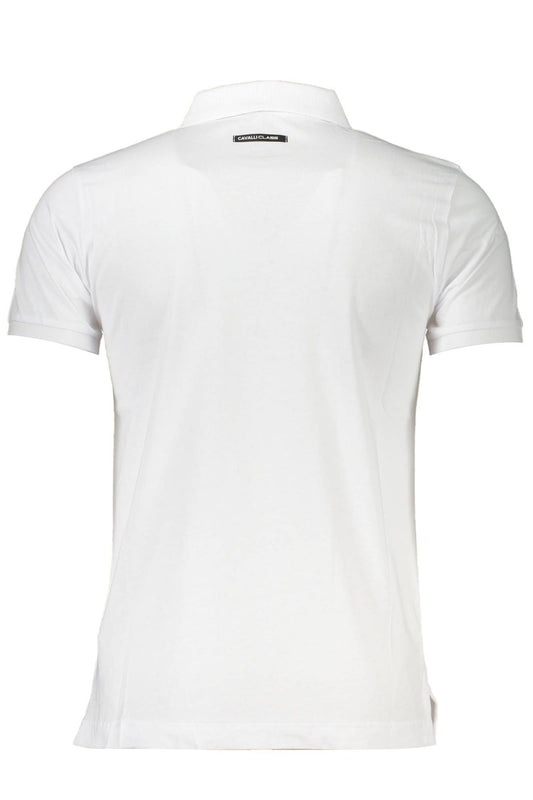 White Cotton Men Polo