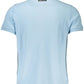 Light Blue Cotton Mens Polo Shirt