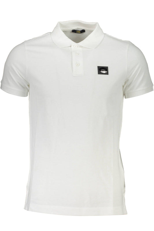 White Cotton Men Polo