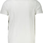White Cotton Men Polo Shirt