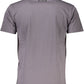 Gray Cotton Men T-Shirt