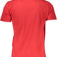 Red Cotton Men T-Shirt