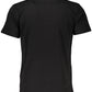 Black Cotton Men T-Shirt