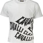 White Cotton Men T-Shirt