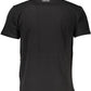Black Cotton Men T-Shirt
