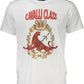 White Cotton Men T-Shirt