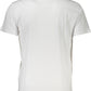 White Cotton Men T-Shirt