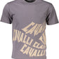 Gray Cotton Men T-Shirt
