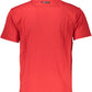 Red Cotton Men T-Shirt