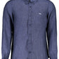Blue Linen Men Shirt